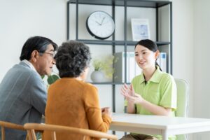 医療ソーシャルワーカーと患者